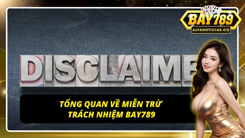 Miễn Trừ Trách Nhiệm BAY789 - Trách Nhiệm Của Người Chơi 1 Khái quát về Miễn trừ trách nhiệm BAY789